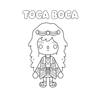 toca boca clothes coloring pages