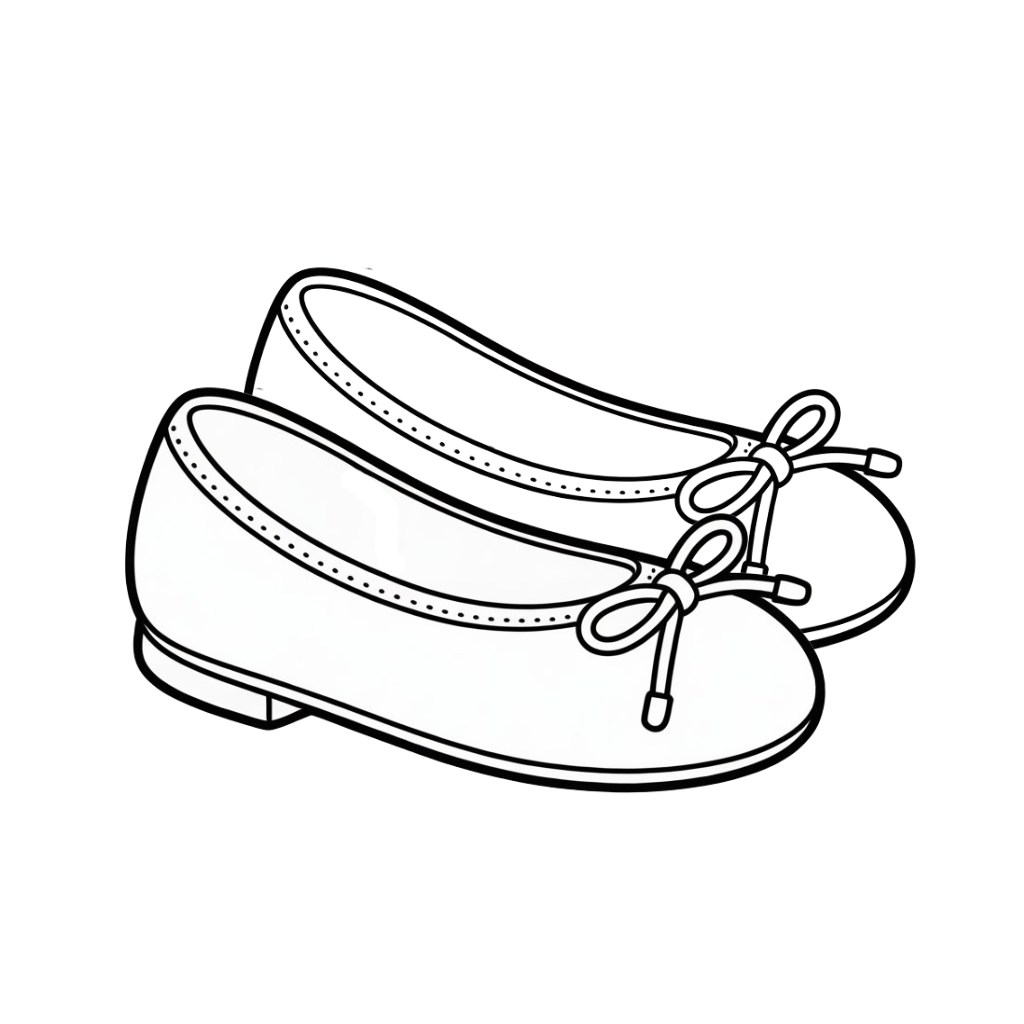 Ballerine carine da colorare download