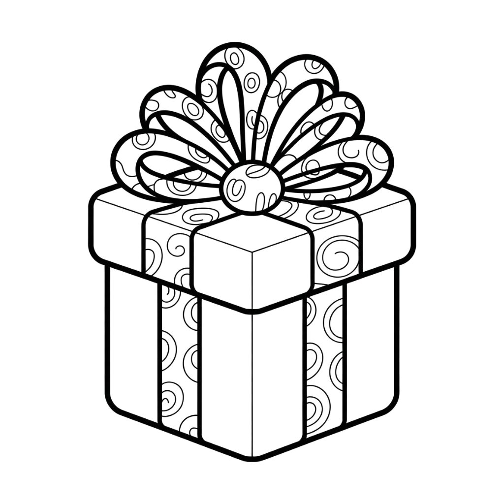 Downloadbare prints_ schattig cadeautje om in te kleuren