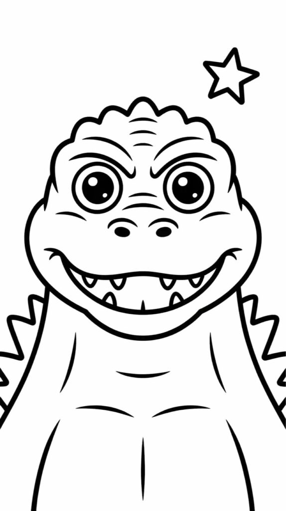 Godzilla Boyama PDF