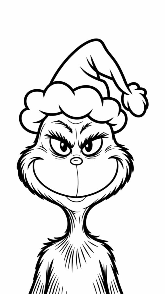 The Grinch Printen Kleurplaat
