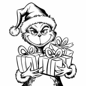 The Grinch tekening