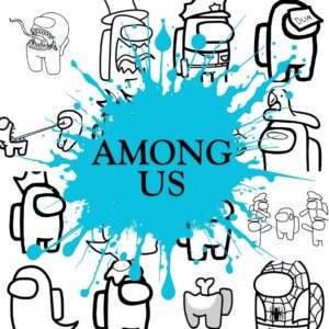 Among Us Para Colorir