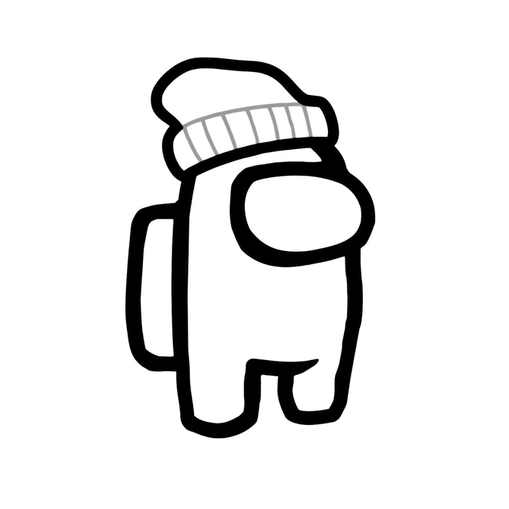 among us tekenen makkelijk