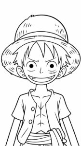 free anime coloring pages