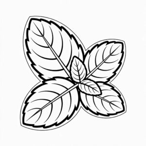feuilles dessin