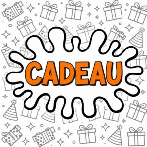 Cadeau Kleurplaat