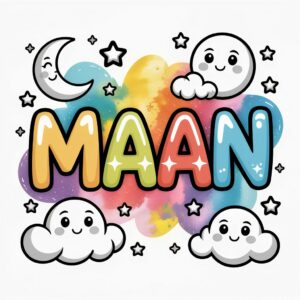 Mond Ausmalbilder