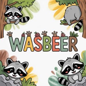 Raccoon coloring pages