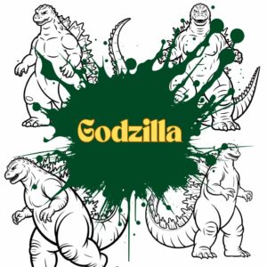 Godzilla Boyama
