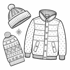 gratis kleurplaat kleding