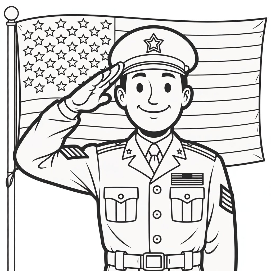 gratis kleurplaten van soldaten