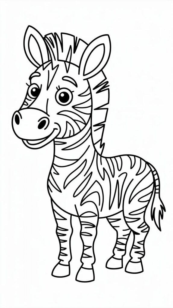 hoe teken je een zebra
