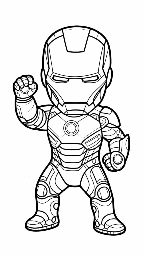 iron man tekenen