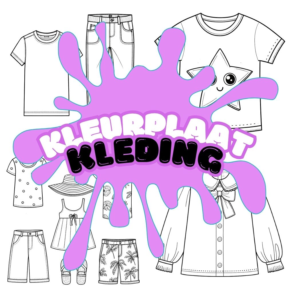 kleding kleurplaat ft