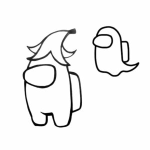desenhos among us para colorir