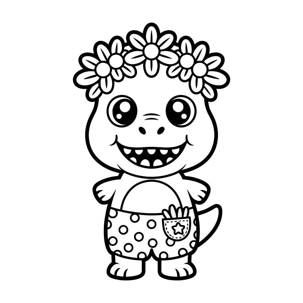 kleurplaat dinosaurus t-rex