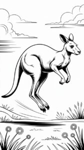 canguro da disegnare