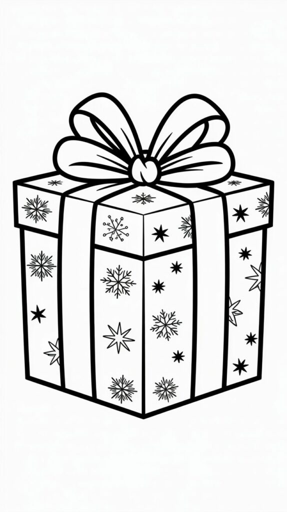 kleurplaat sinterklaas cadeau