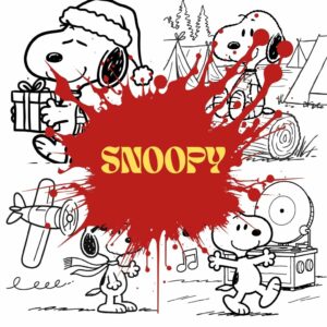 Coloriage Snoopy