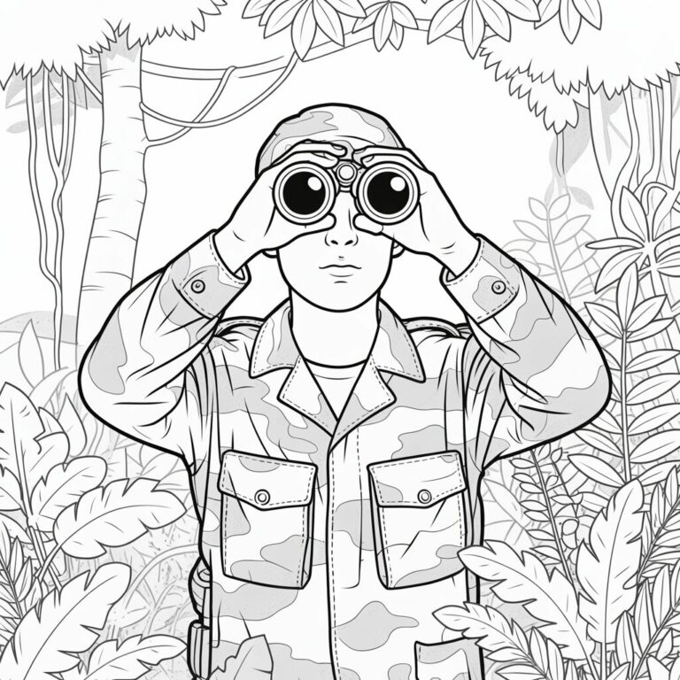 21 Free Soldier Coloring Pages - Printable PDF for Kids