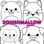 kleurplaat squishmallow ft