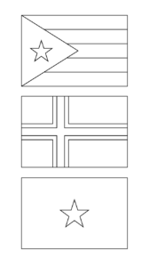 american flag coloring page
