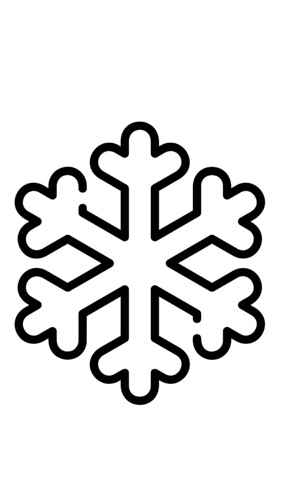 cola colorida para fazer flocos de neve