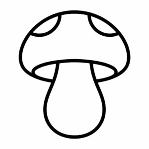 immagini funghi da colorare