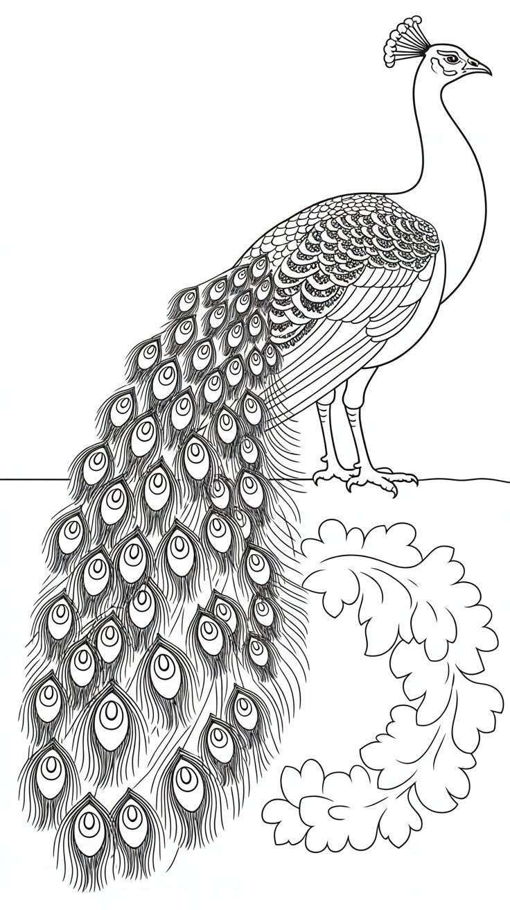 pauw tekenen makkelijk