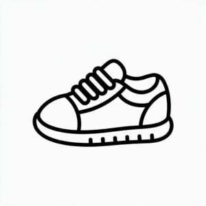 schoenen tekenen makkelijk