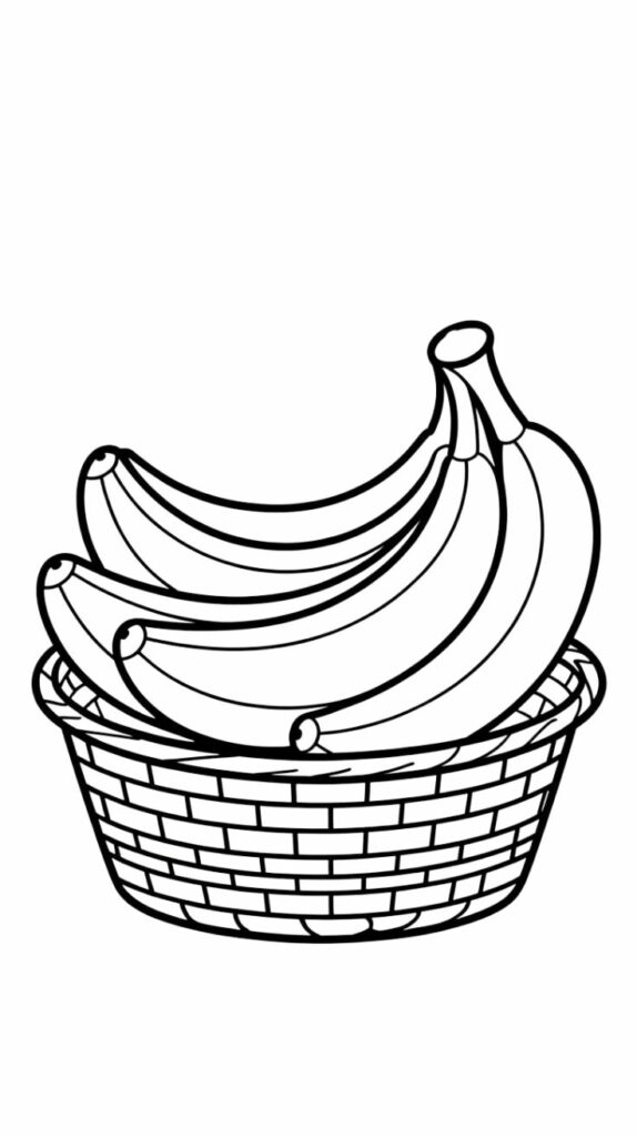 tekenen banaan