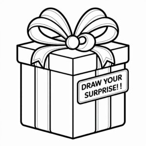 tekening cadeau