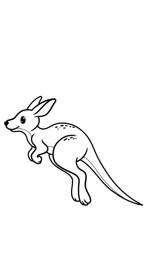 ausmalbilder gratis känguru