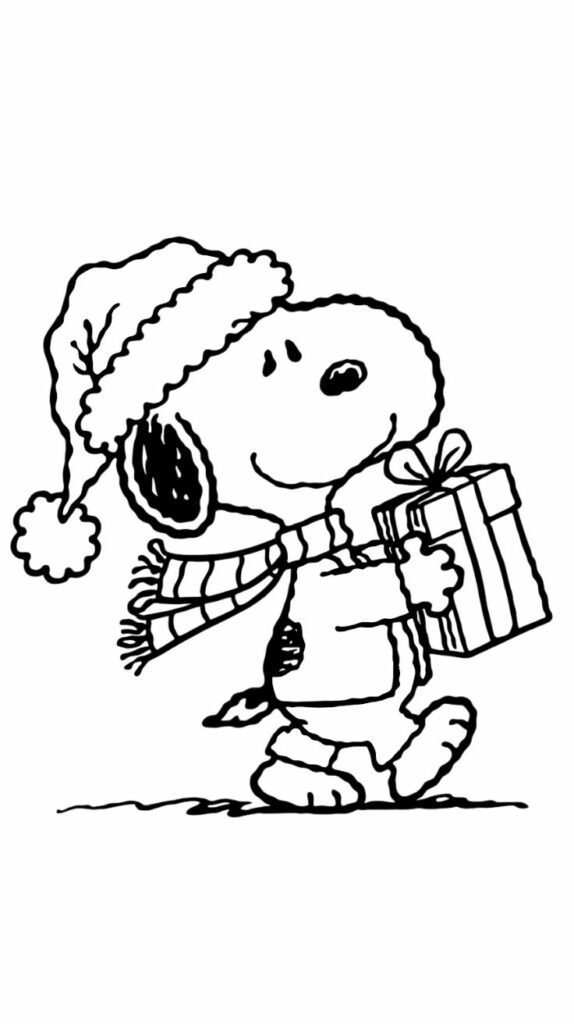 snoopy dessin facile