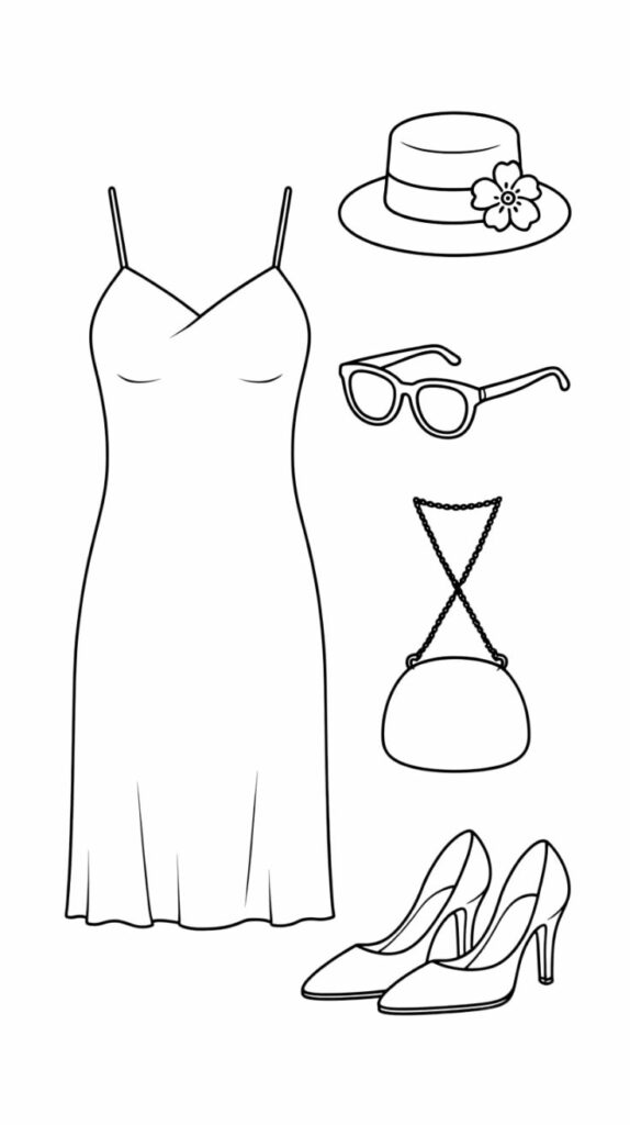 tekening van kleding