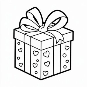 vaderdag cadeau tekenen
