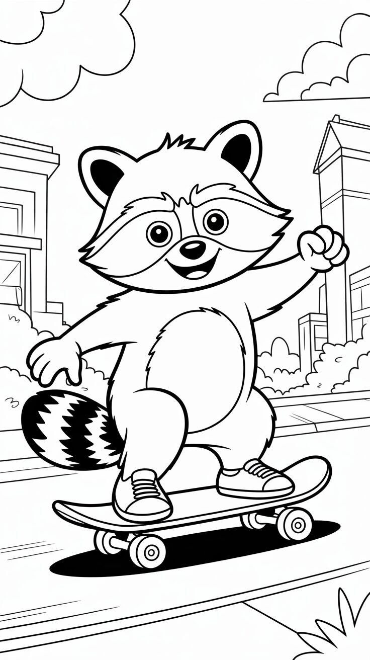 wasbeer tekenen cartoon