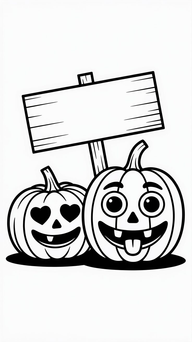 Download Jack-O’-Lantern Kleurplaat Gratis