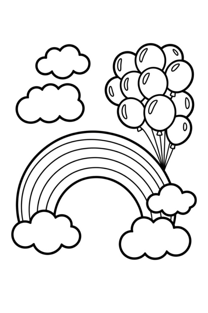 111 Pagina Regenboog Kleurplaten
