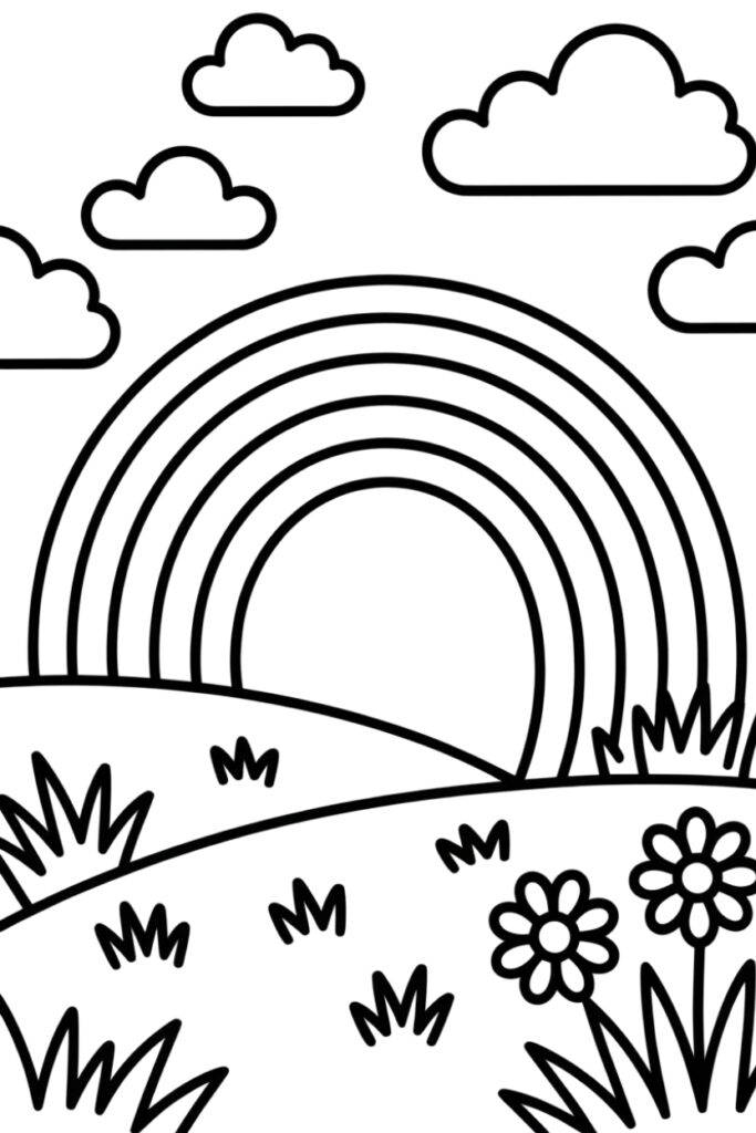 111 Pagina Regenboog Kleurplaten