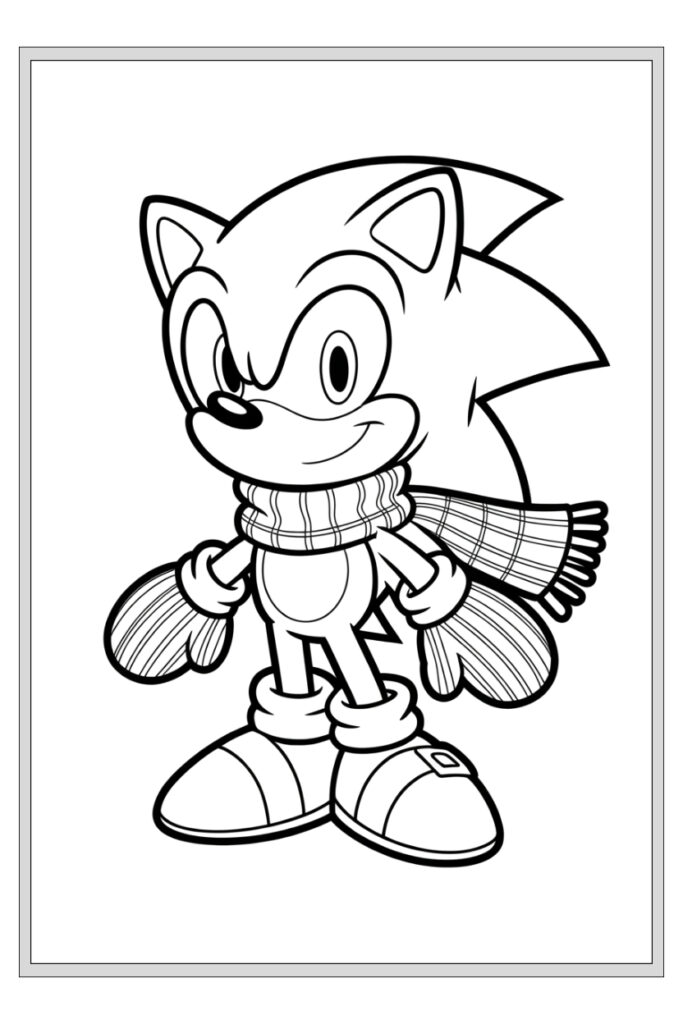 100 Pagina Sonic Kleurplaten