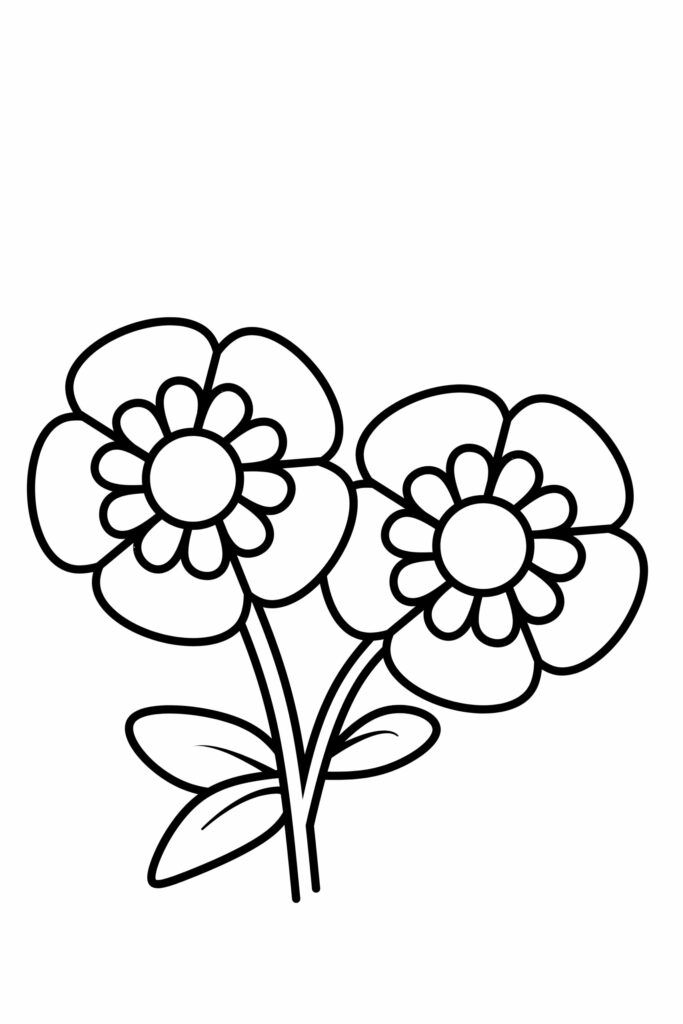 158 Pagina Bloemen Kleurplaten