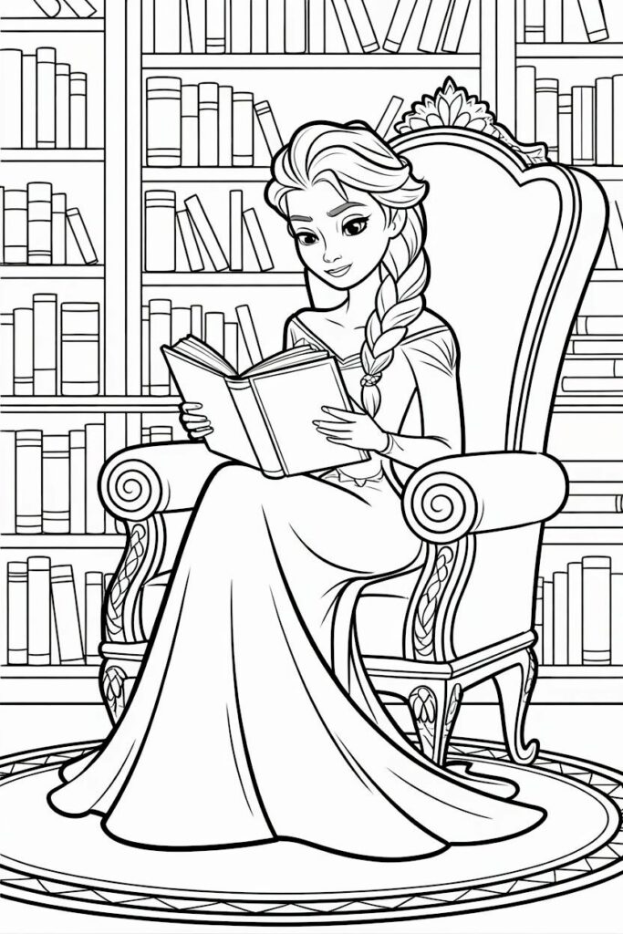 105 Pagina Elsa Kleurplaten