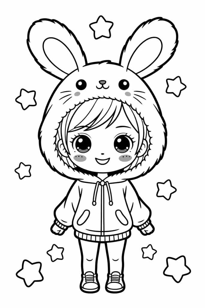 113 Pagina Kawaii Kleurplaten