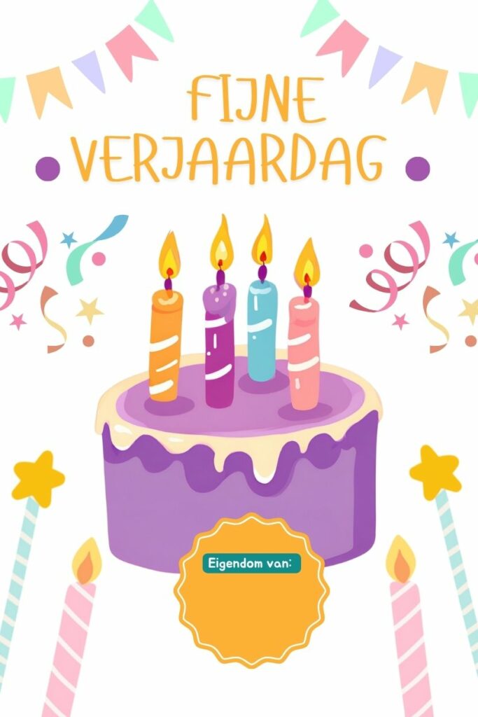 100 Pagina Verjaardag Kleurplaten