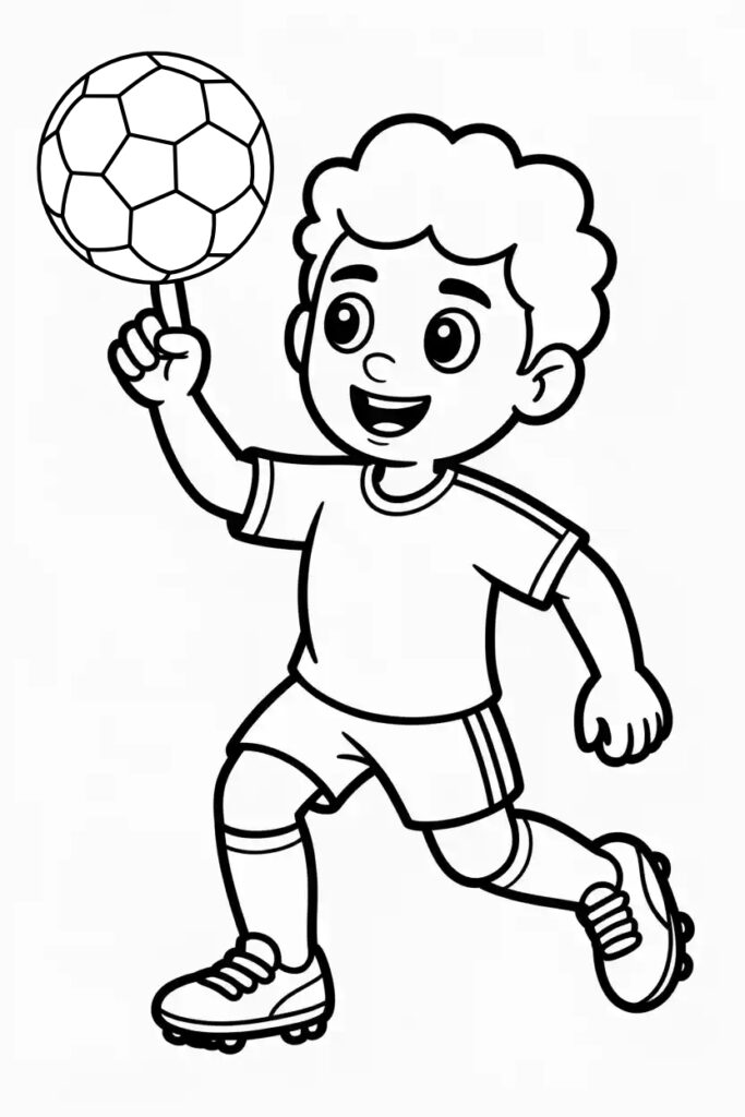 105 Pagina Voetbal Kleurplaten