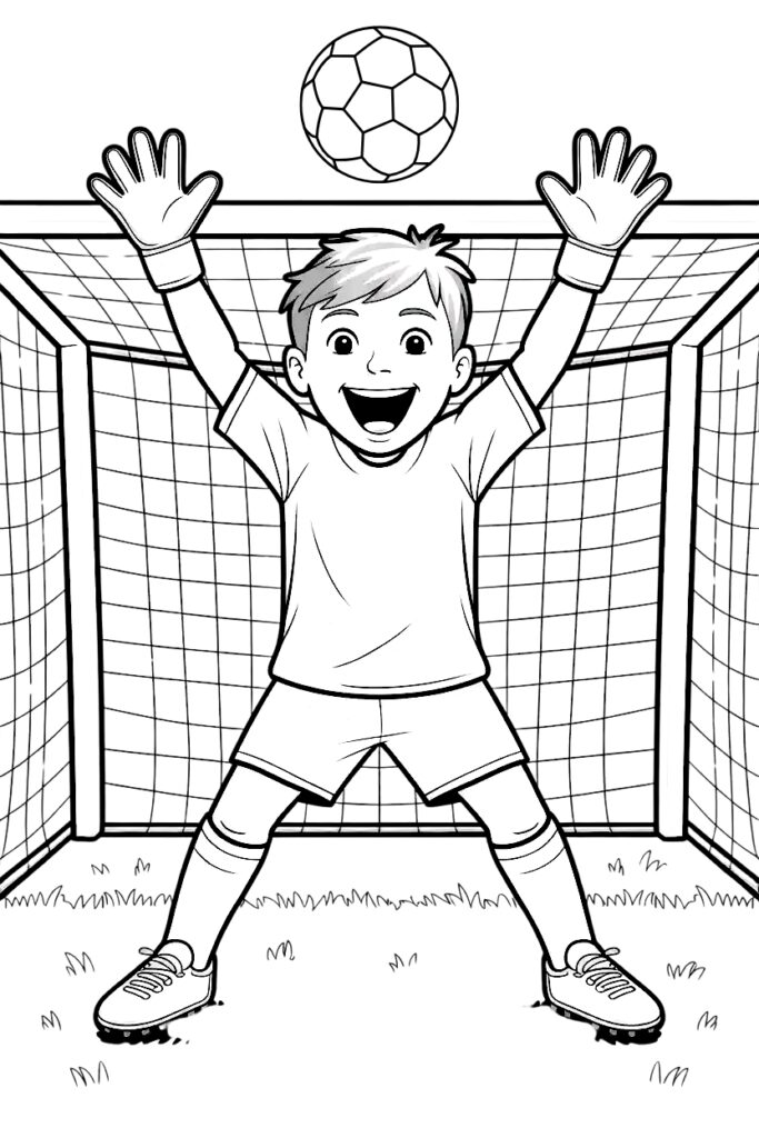 105 Pagina Voetbal Kleurplaten