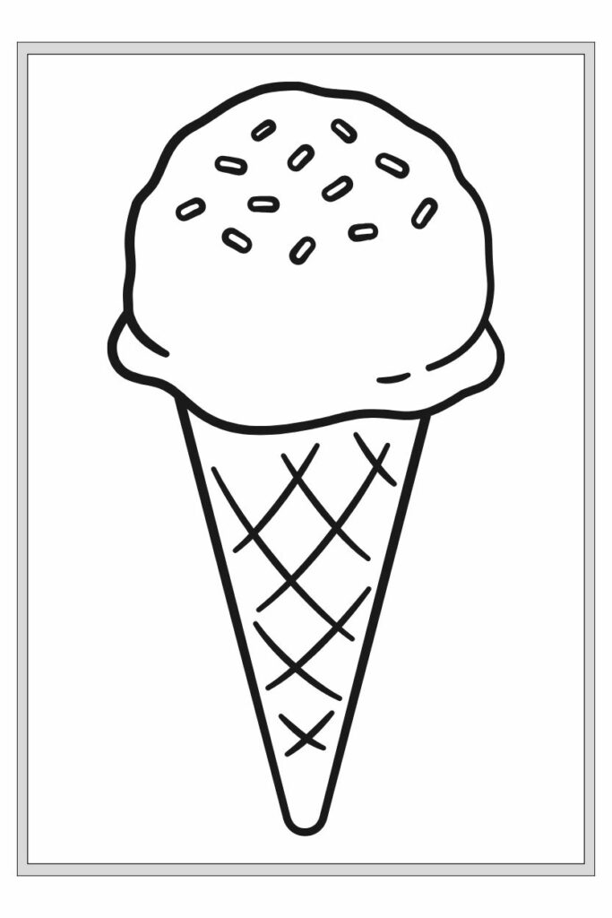 140 Seiten Eis Malbuch