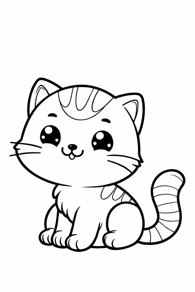 175 pages Chat livre de coloriage
